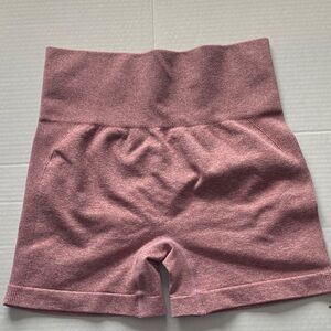 Women's Pink High-Waisted Shorts